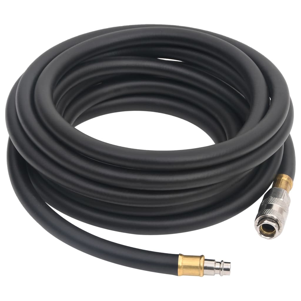 Vidaxl Air Slose Hybrid 0,6 '' 2 m gummi og PVC sort