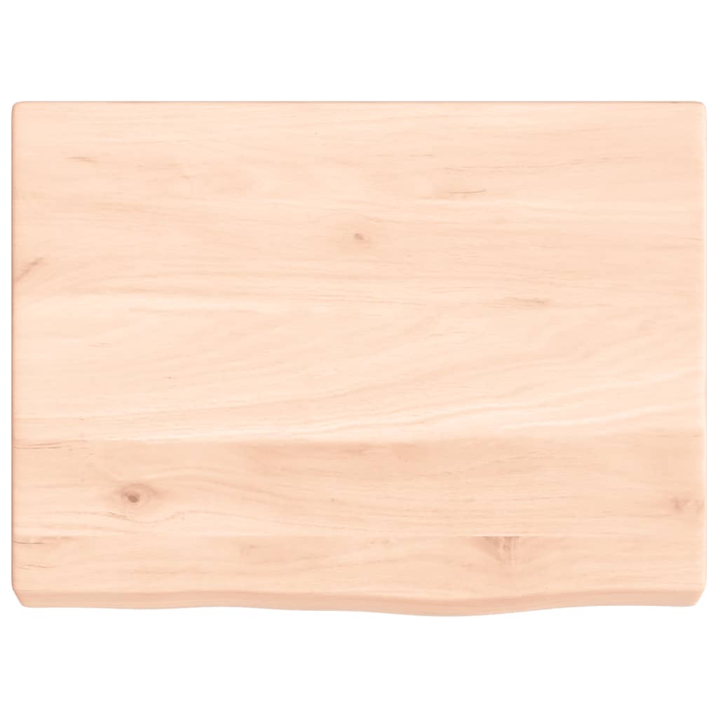 Vidaxx Washbasin Top 40x30x (2-4) cm ubehandlet fast træ