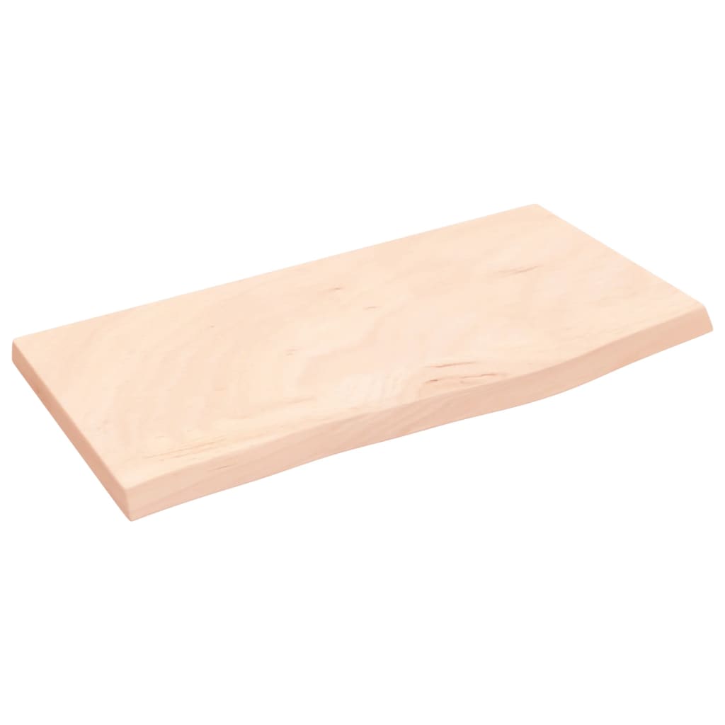Vidaxx Washbasin Top 60x30x2 cm Ubehandlet fast træ