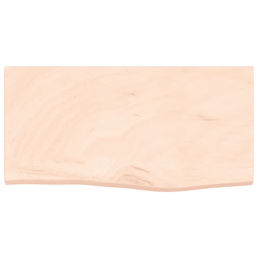 Vidaxx Washbasin Top 60x30x (2-4) cm ubehandlet fast træ