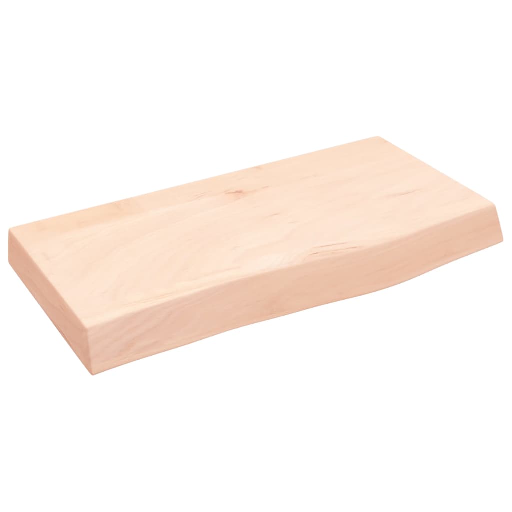 Vidaxx håndvasktop 60x30x (2-6) cm ubehandlet massivt træ