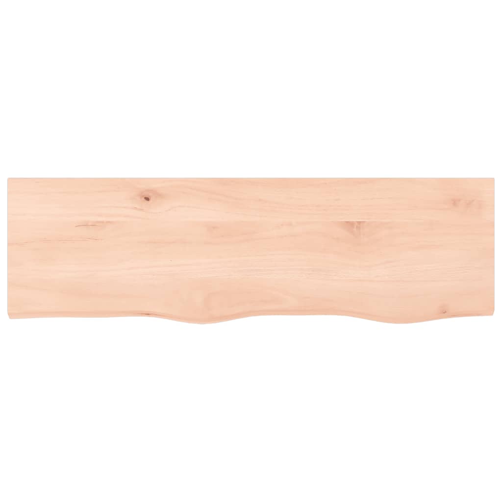 Vidaxx Washbasin Top 100x30x (2-4) cm ubehandlet fast træ
