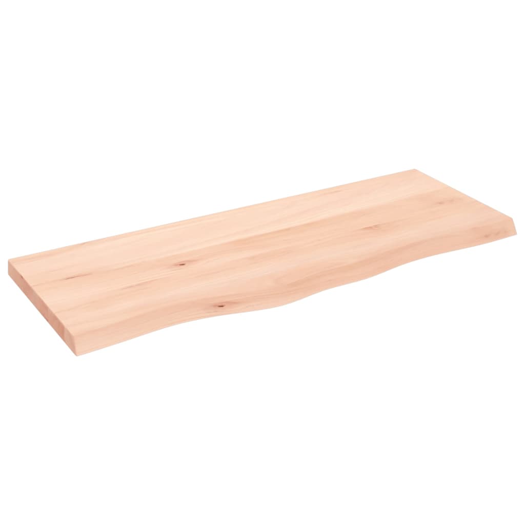 Vidaxx håndvasktop 100x40x (2-4) cm ubehandlet massivt træ