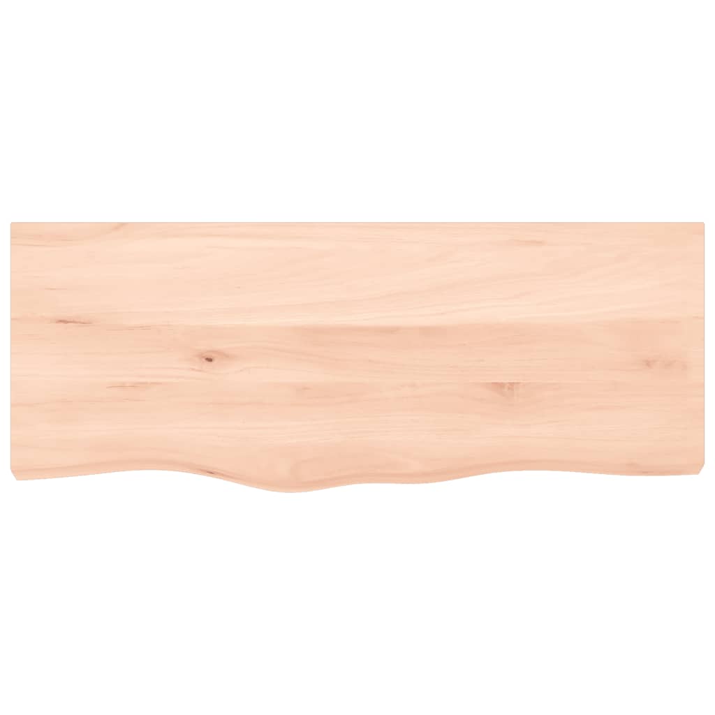 Vidaxx håndvasktop 100x40x (2-4) cm ubehandlet massivt træ