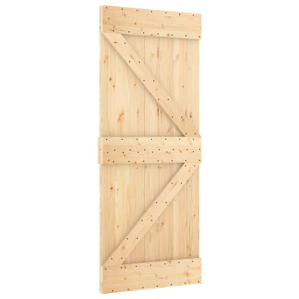 Vidaxx Door Narvik 85x210 cm Solid fyrretræ