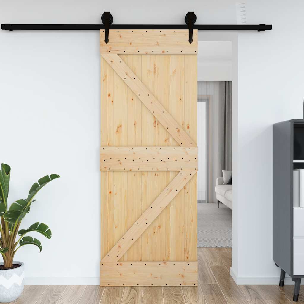 Vidaxx Door Narvik 85x210 cm Solid fyrretræ