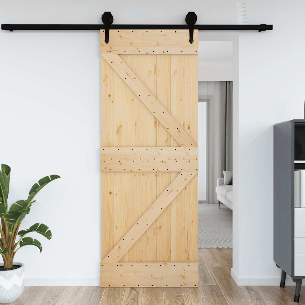 Vidaxx Door Narvik 95x210 cm Solid fyrretræ