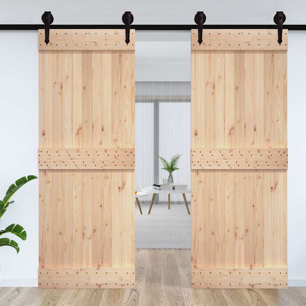 Vidaxx Door Narvik 85x210 cm Solid fyrretræ