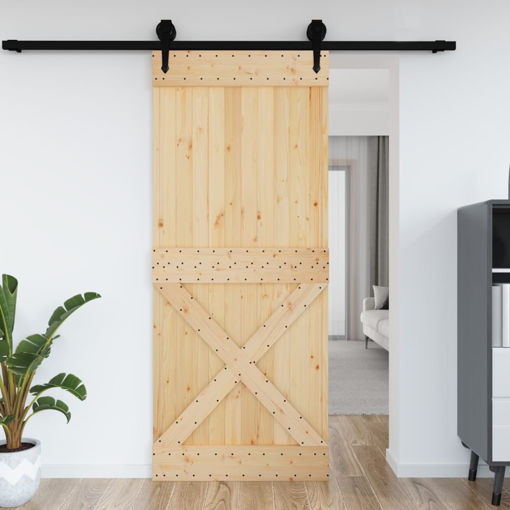 Vidaxx Door Narvik 95x210 cm Solid fyrretræ