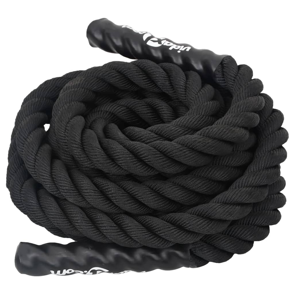 VidaXL kampreb sort 9 m 6,8 kg polyester