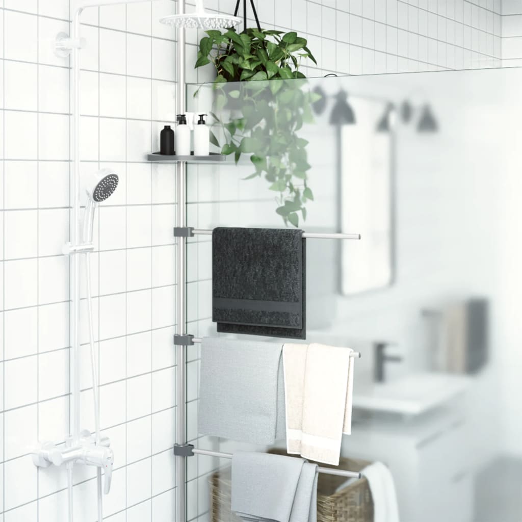 Vidaxx håndklædeholder 47x280 cm aluminium