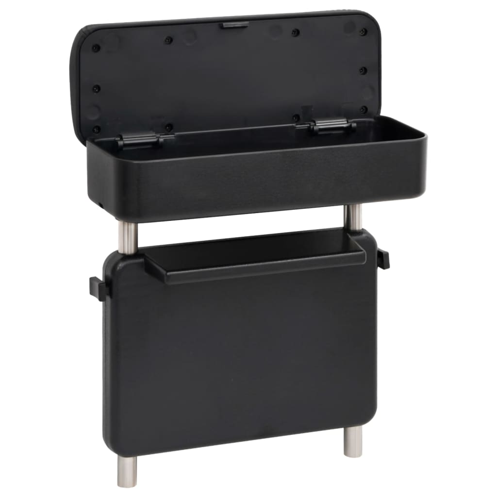 Vidaxx Armlast Universal 23x8x (30-38) cm ABS Sort