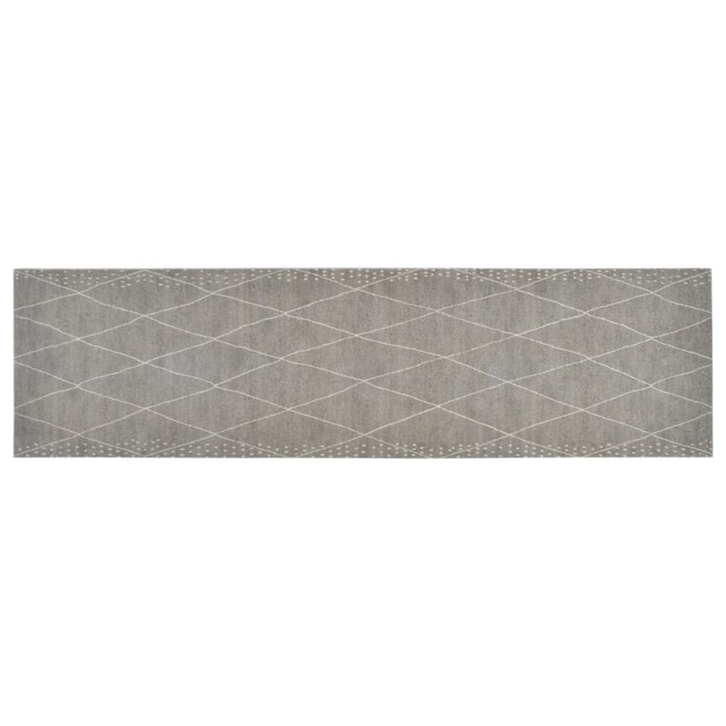 Vidaxx Kitchen Mat vaskbar kontrolleret 45x150 cm fløjl