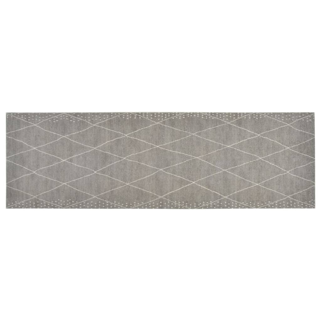 Vidaxx Kitchen Mat vaskbar kontrolleret 60x180 cm fløjl
