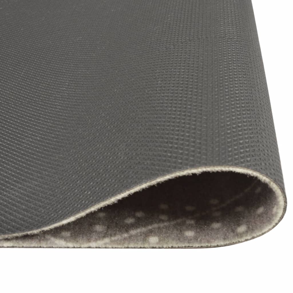 Vidaxx Kitchen Mat vaskbar kontrolleret 60x180 cm fløjl