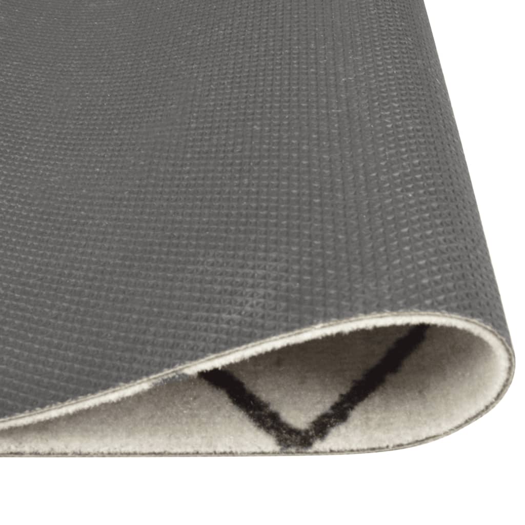 Vidaxx Kitchen Mat vaskbar kontrolleret 45x150 cm fløjl