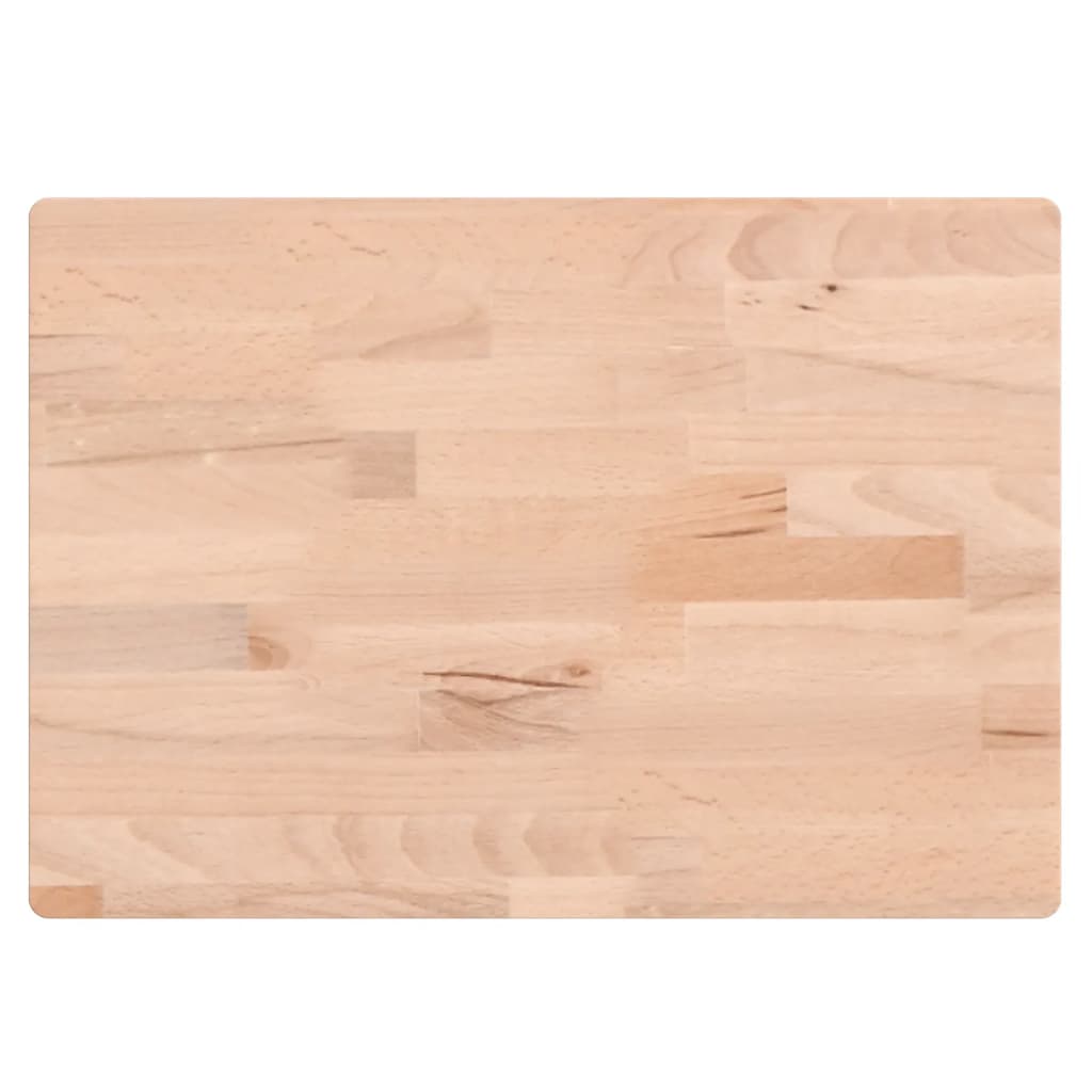 Vidaxx skærebræt 50x35x4 cm massiv bøgetræ