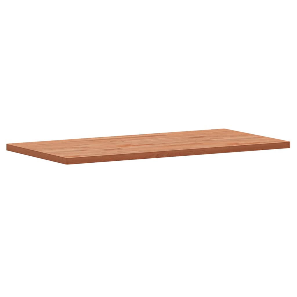 Vidaxx Washbasin Top 100x50x2,5 cm fast bøg træ