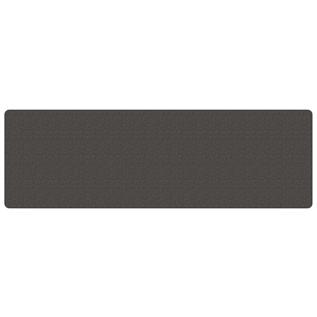 Vidaxx tæpper løber 80x250 cm sisal look antracit