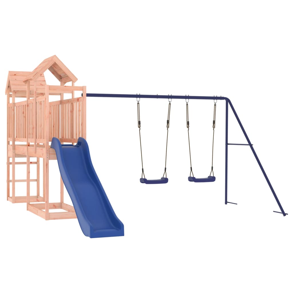 Vidaxl Playhouse Solid Douglas Wood