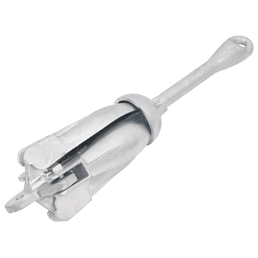 Vidaxx Anker Foldbar 2,5 kg smedejernsølvfarvet