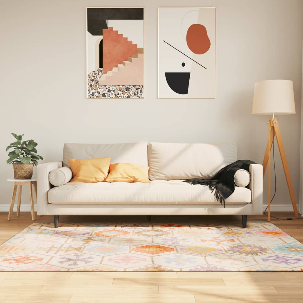 Vidaxx Rug Washable Anti-Slip 160x230 cm Multi-farvet