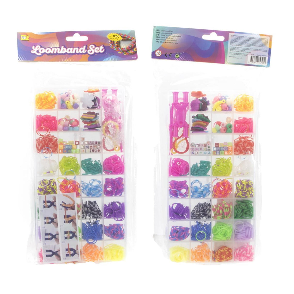 Loombandset 1200-delig in assortidoos