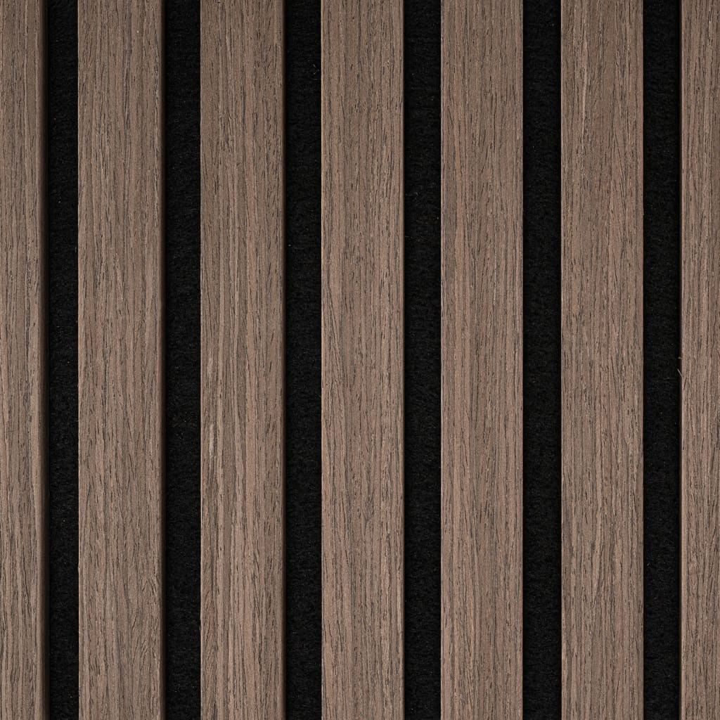 WALLART AKUPANELS 4 pcs akustisk mørk eg