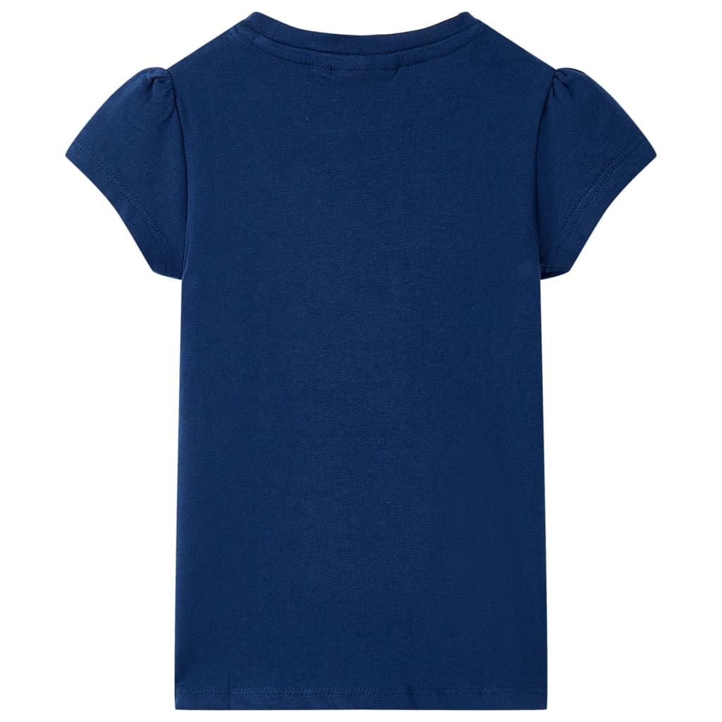 Vidaxl børneshirt 104 marineblå