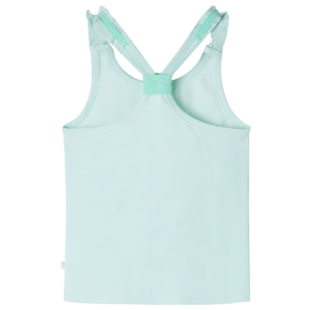 Vidaxl Børns Top 140 Light Mint