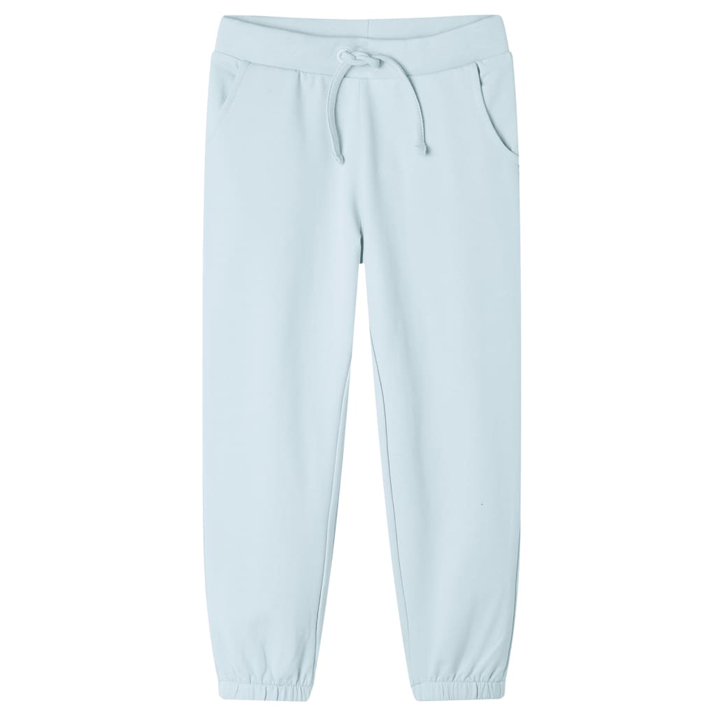 Vidaxl Børns sweatpants 92 lyseblå