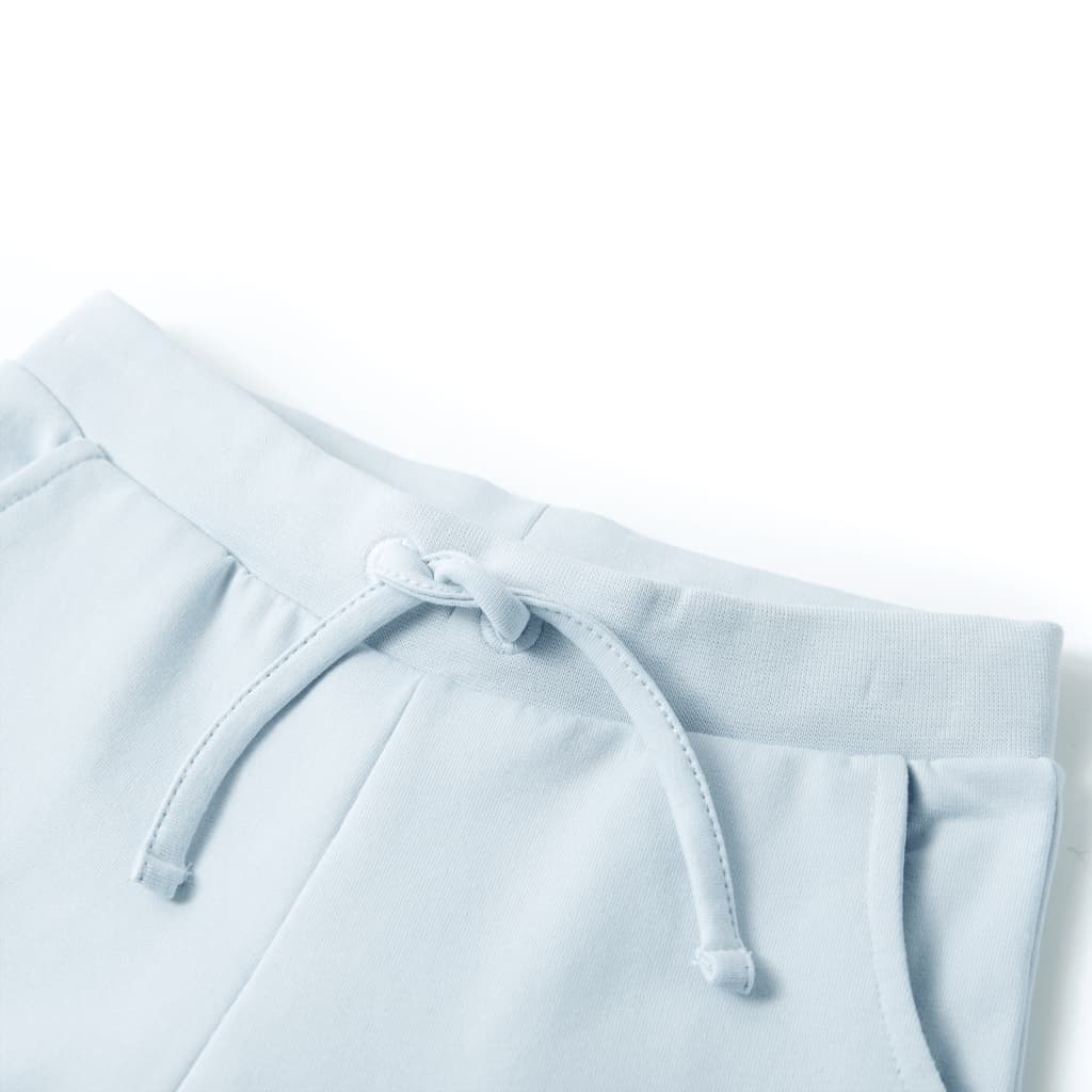Vidaxl Børns sweatpants 140 lyseblå