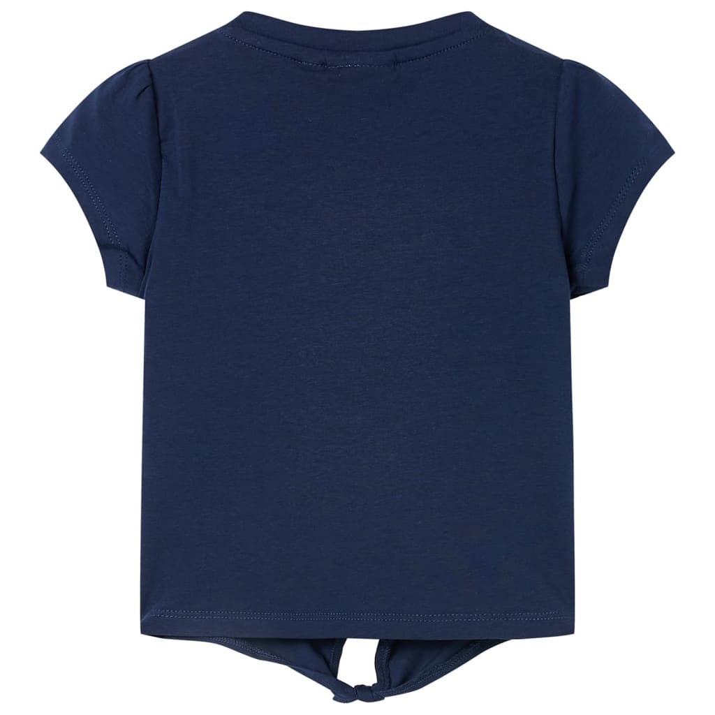 Vidaxl børneshirt 116 Navy Blue