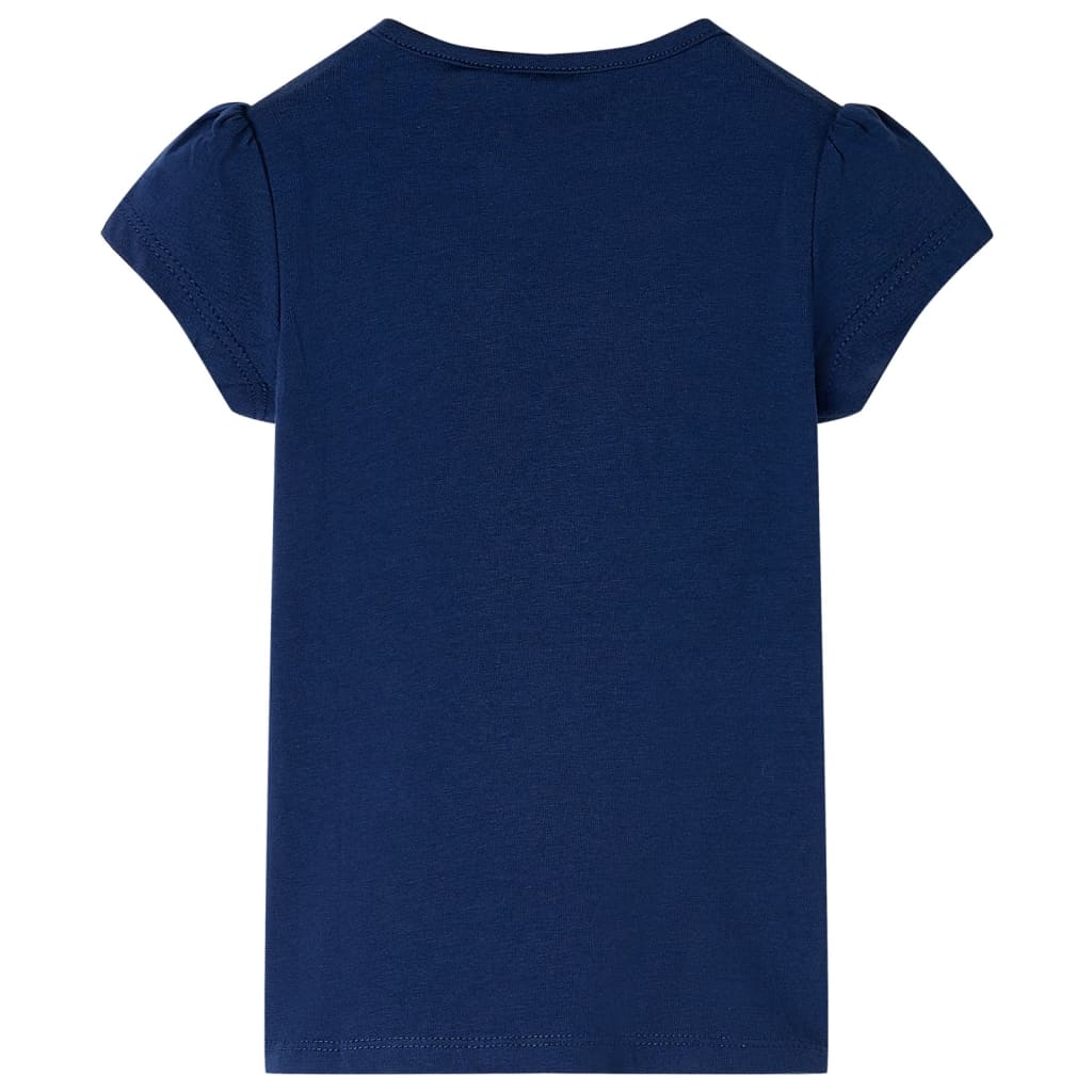 Vidaxl børneshirt 92 marineblå