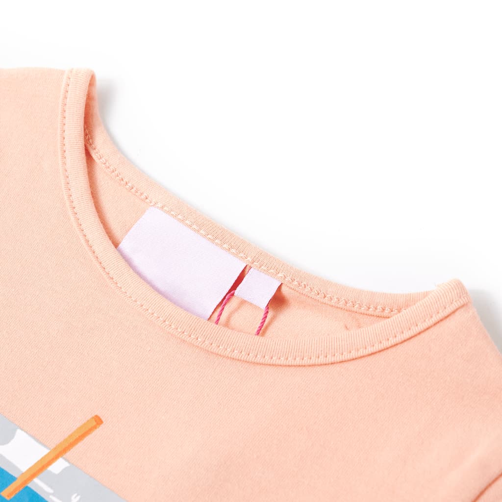 Vidaxl børneshirt 92 Light Orange