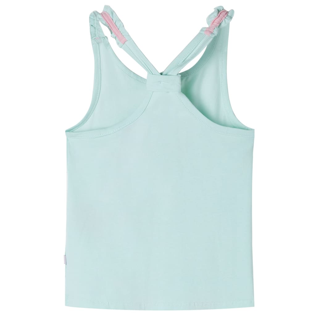 Vidaxl Børns Top 92 Light Mint