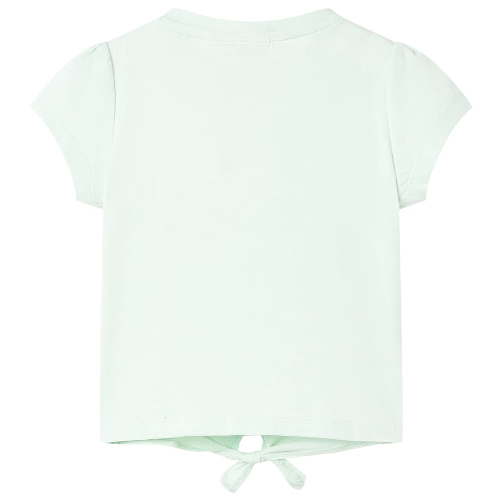 Vidaxl børneshirt 92 Light Mint