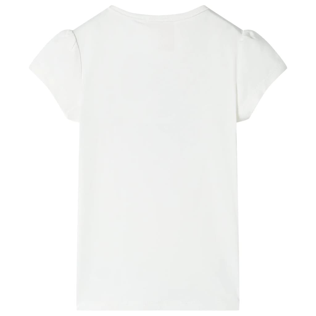 Vidaxl børneshirt 128 ECRU