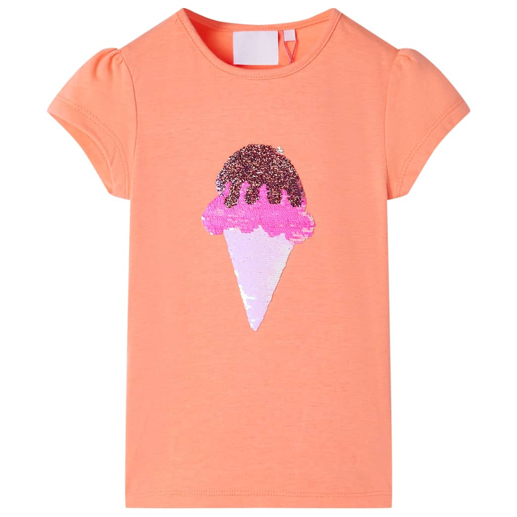 VidaXL børneskjorte 116 neon orange