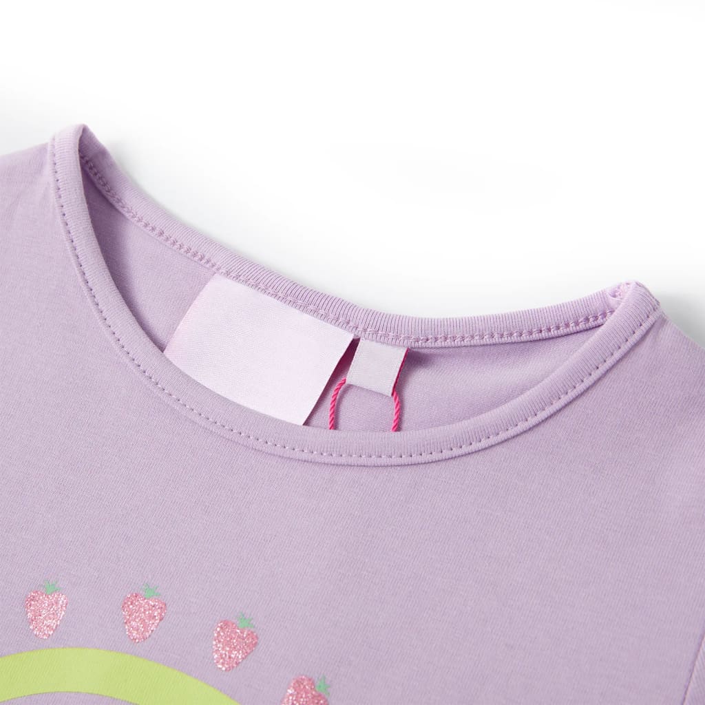 Vidaxl børneshirt 140 Lilac