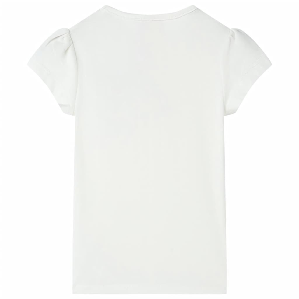 Vidaxl børneshirt 104 ECRU