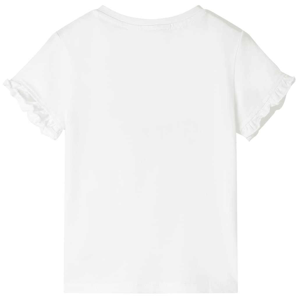 VidaXL børneskjorte 104 ecru