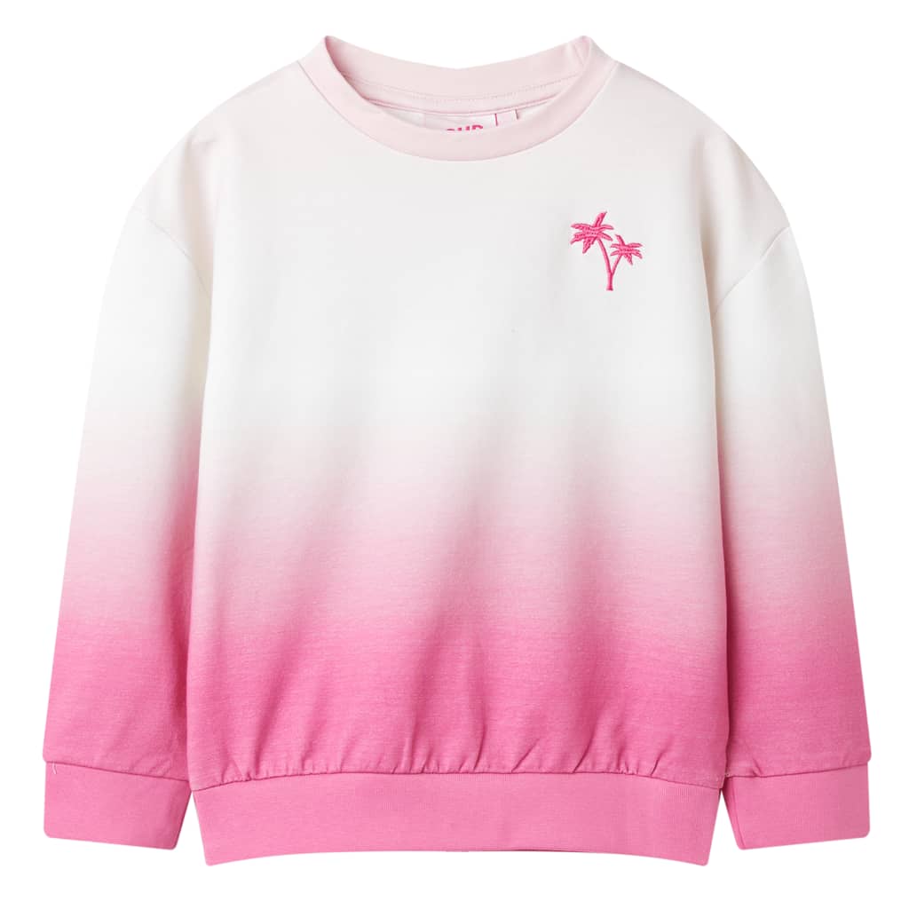 Vidaxl Børns sweater 92 lyserosa