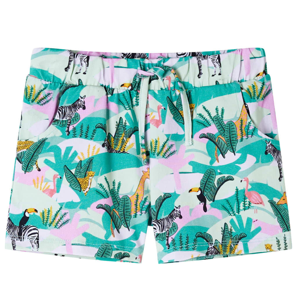 Vidaxl Børnehorts med Drawstring 104 Light Mint