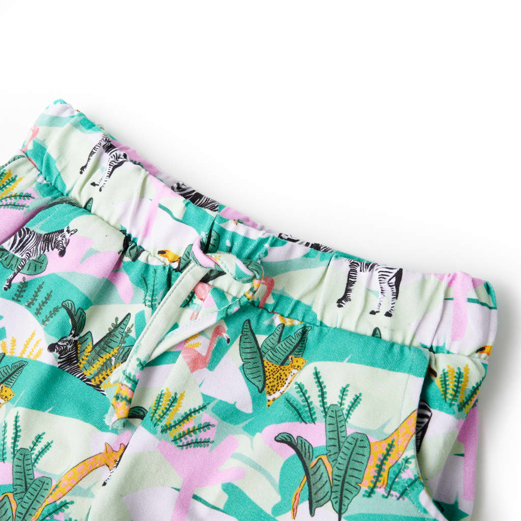 Vidaxl Børnehorts med Drawstring 104 Light Mint