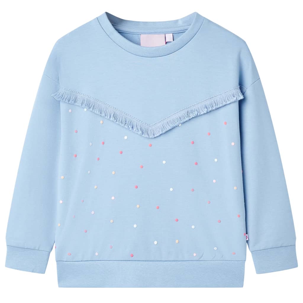 Vidaxl Børns sweater 116 blå