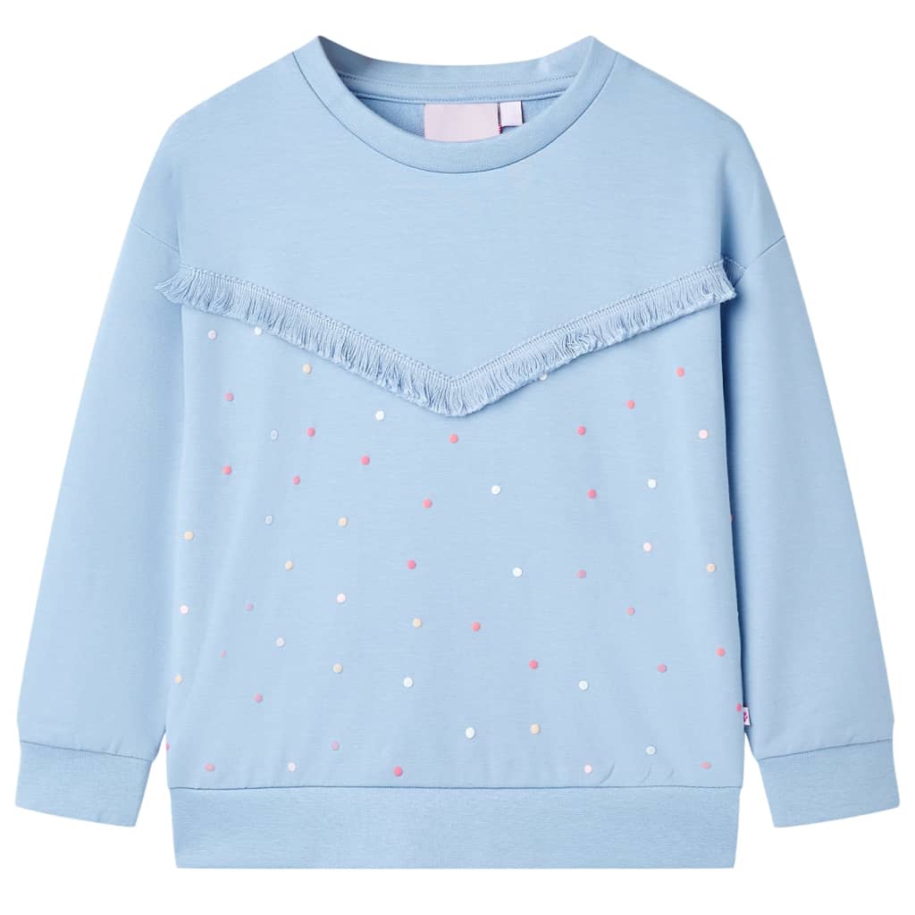 Vidaxl Børns sweater 140 blå