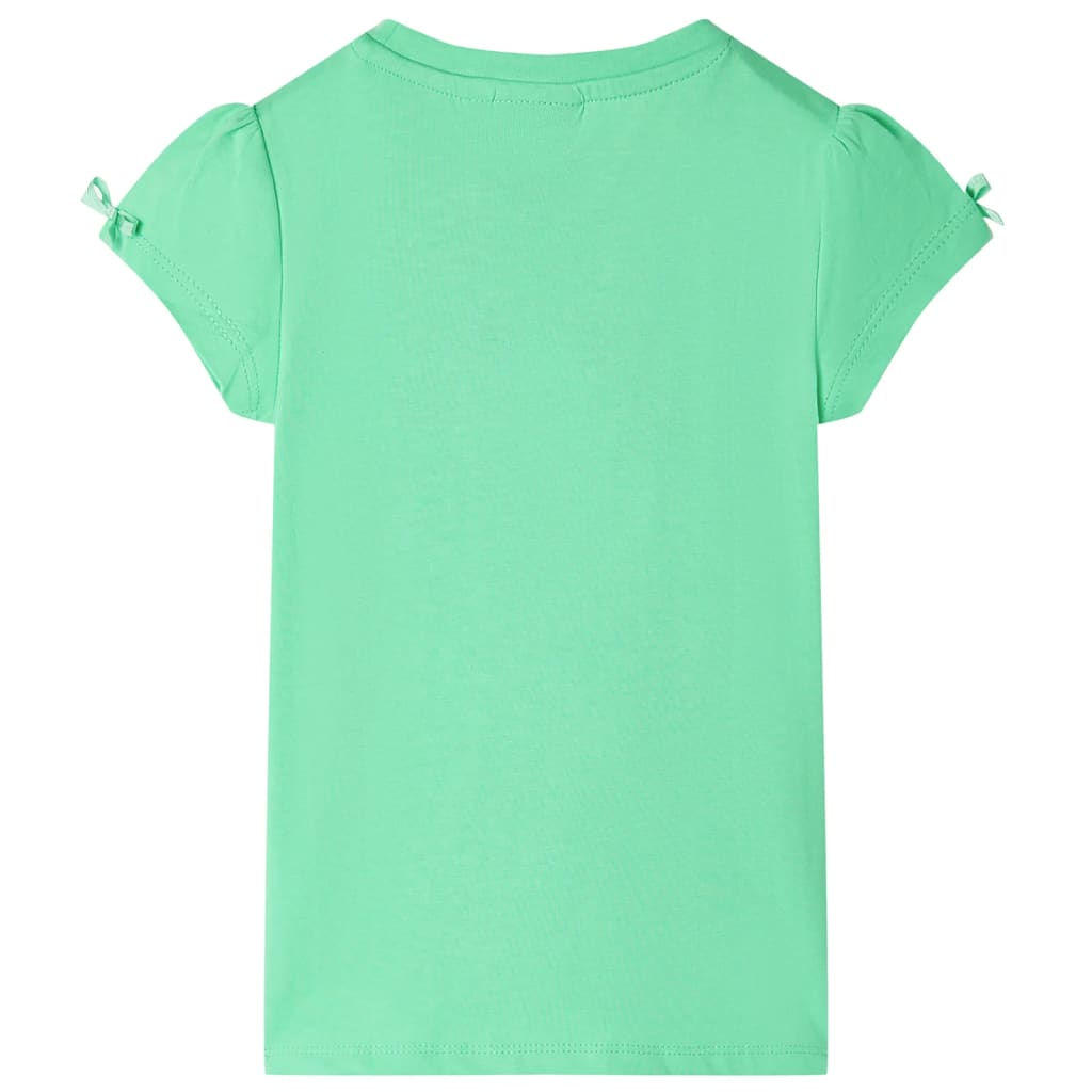 Vidaxl kindershirt 104 lichtgroen