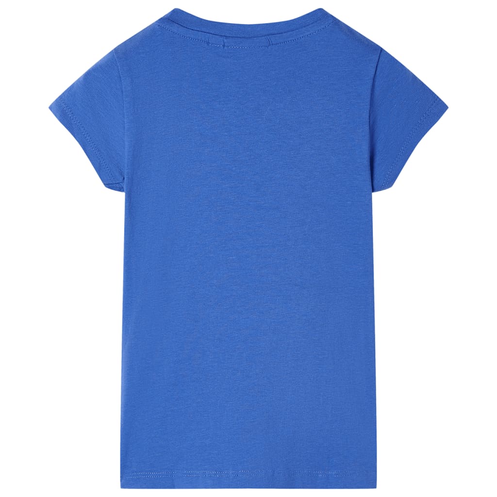 Vidaxl kindershirt 104 kobaltblauw