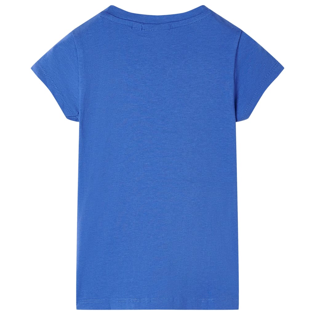 Vidaxl kindershirt 116 kobaltblauw